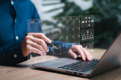Creating a 12-Month Calendar
