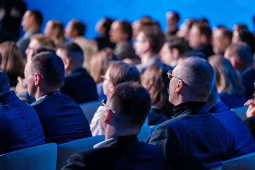 Conference audience