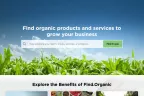 FindOrganic Home page