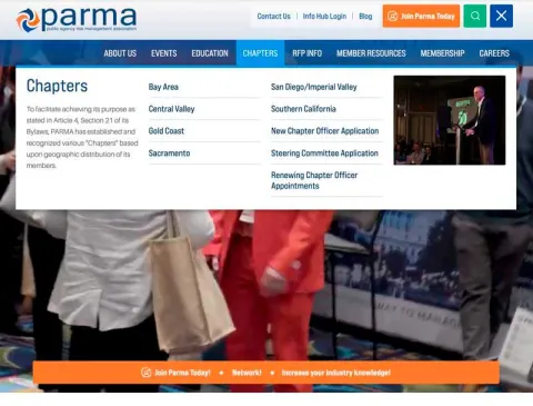 PARMA's New Website Hits It Out of the Park